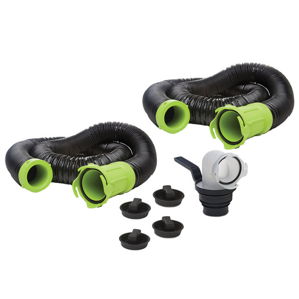 Thetford Titan Premium 20' Sewer Hose Kit w\/Universal Bayonet Connection  5-in-1 Sewer Adapter w\/Handle [17902]