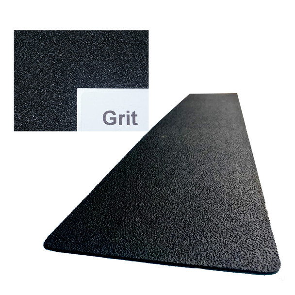 Gator Guards GatorSkinz Non-Skid Step Pad - Black Grit - 12" x 24" [GSBLK-GRIT-1FT]