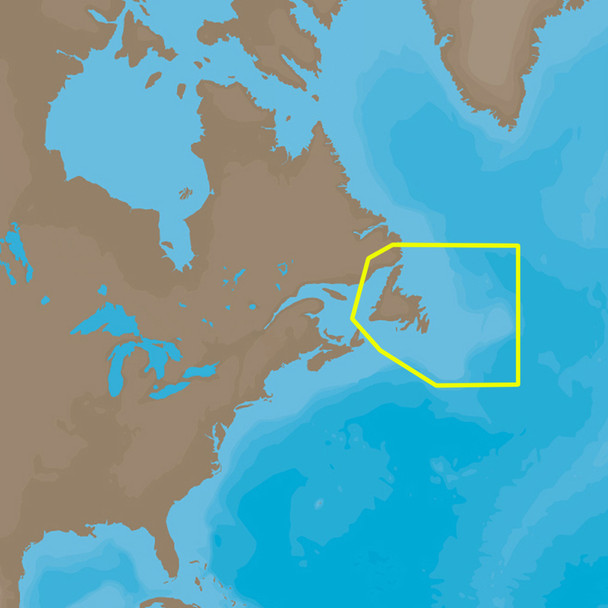 C-MAP  4D NA-D937 Newfoundland [M-NA-D937-MS]