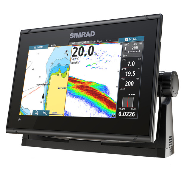 Simrad GO9 XSE Chartplotter\/Fishfinder w\/C-MAP Discover Chart - No Transducer [000-13210-002]