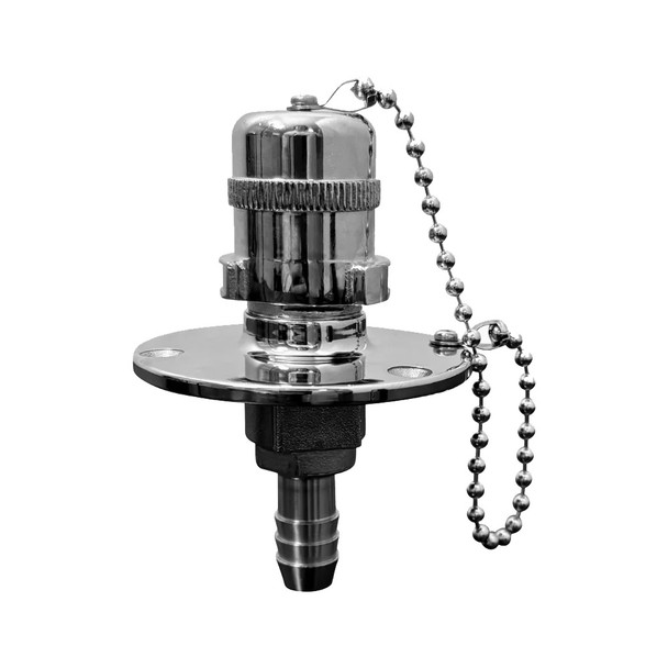Flushmaster Quick Connect Water Fitting 1\/2" Barb [SM-QCWFSS12]