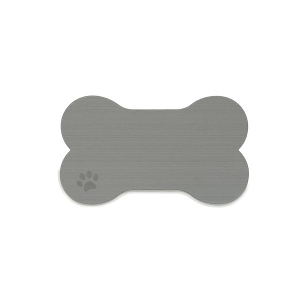 SeaDek Dog Bowl Mat - Storm Grey\/Black - Small - 12" x 21" [62713-90837]