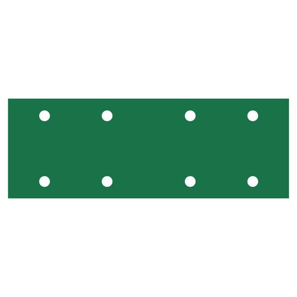 RUPES PROCUT Film Abrasive Sheets 70mm x 200mm (2.75" x 7.8") - 8 Hole - P320 Grit *Box of 100pcs [9.45FF320]