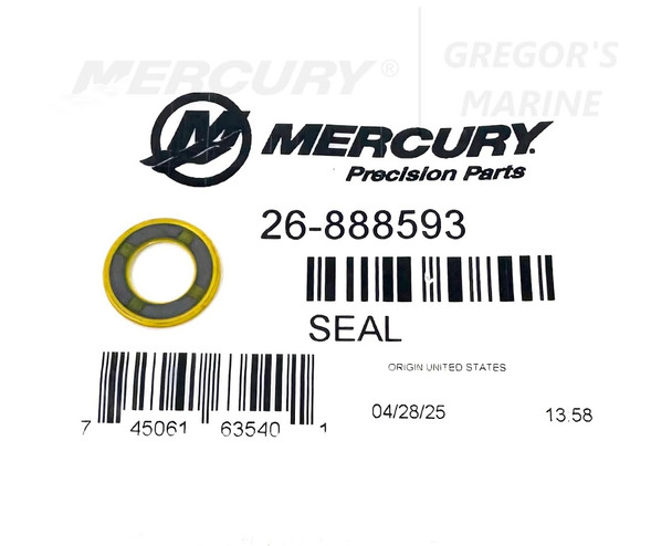 Mercury Engine Seal (Oil Drain Plug) 8M0188614