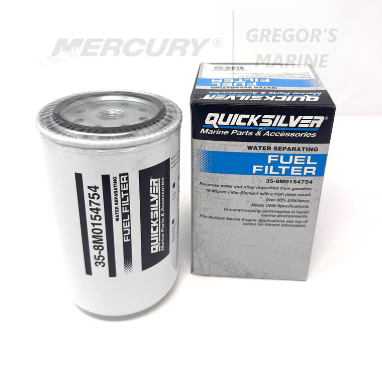 Fuel/Water Separating Filter, Yamaha Outboards 8M0154754, Replaces Yamaha MAR-FUELF-IL-TR, Sierra 18-7866