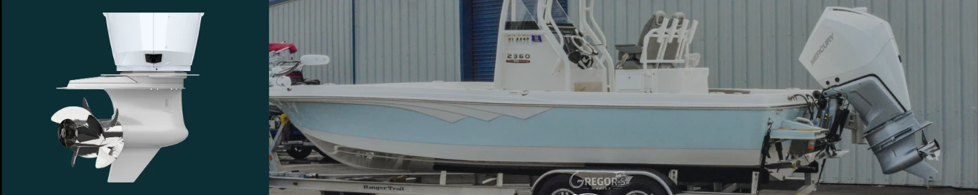 Mercury Boat Lower Unit, Gearcase