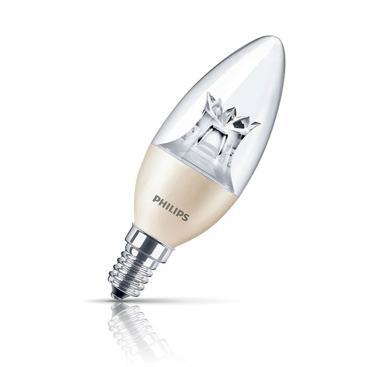 LED Candle E14 Dim 2700K Clear SimplyLED