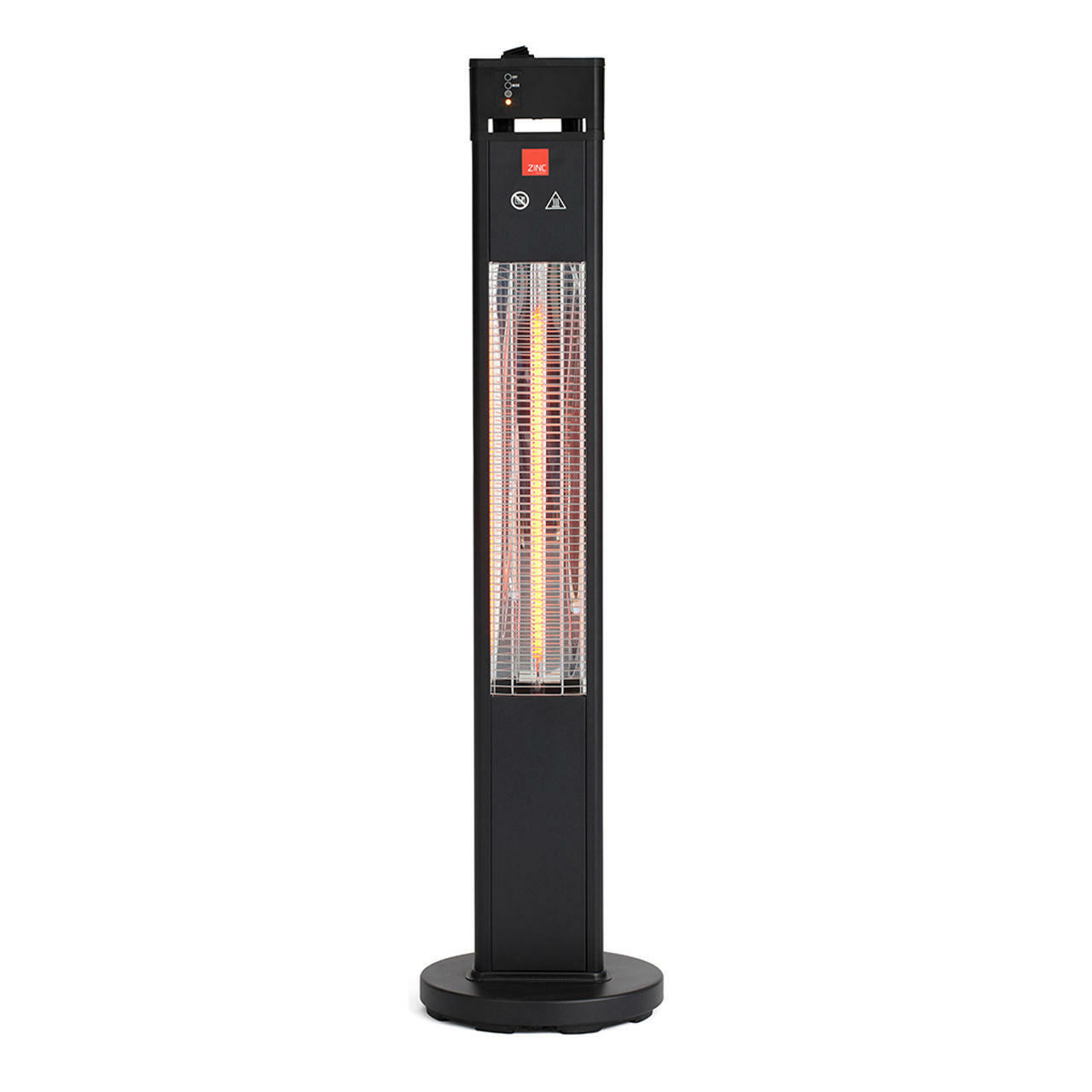 Zink Radiant Blaze 1600W Floor Standing Patio Heater | SimplyLED