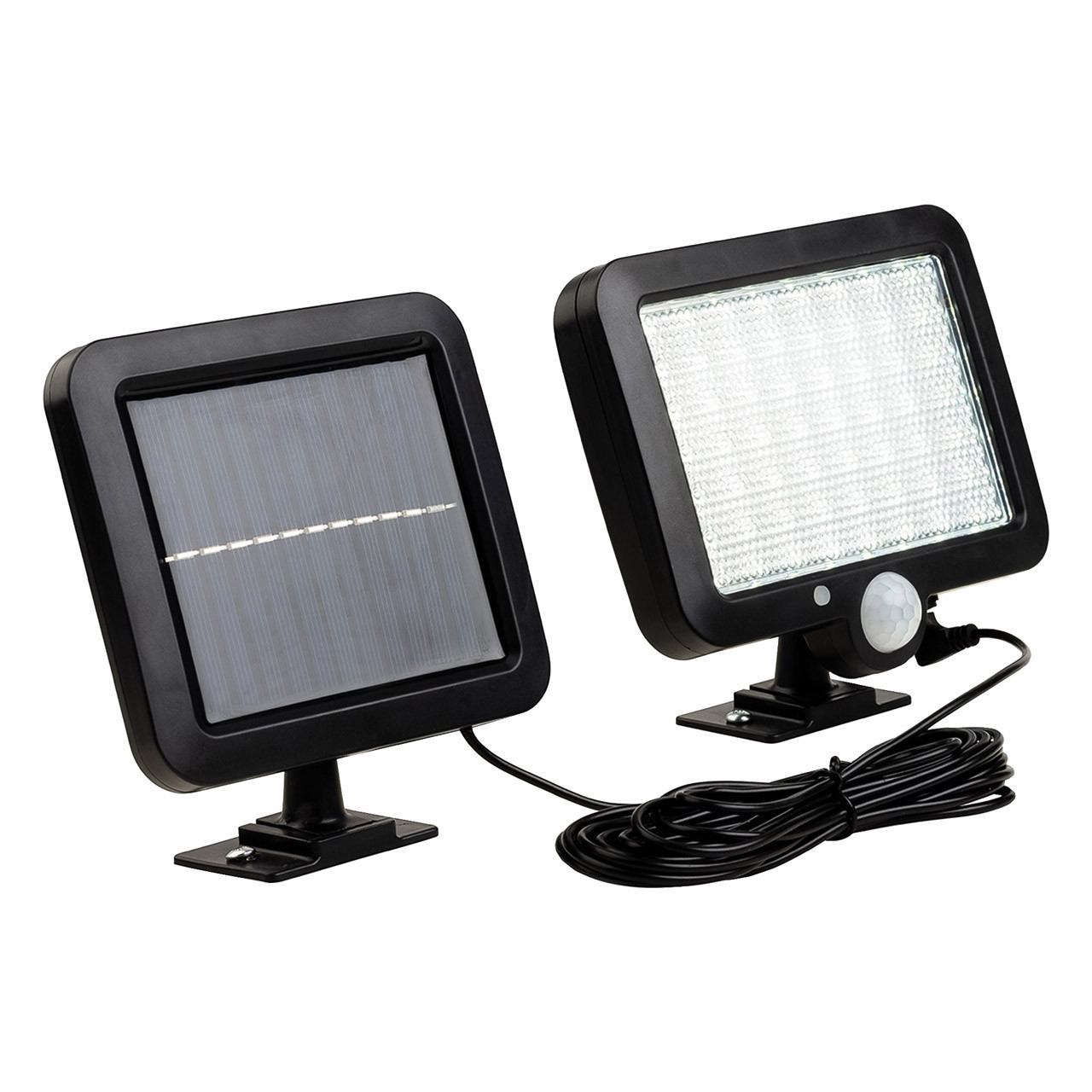 Solar powered shop pir light