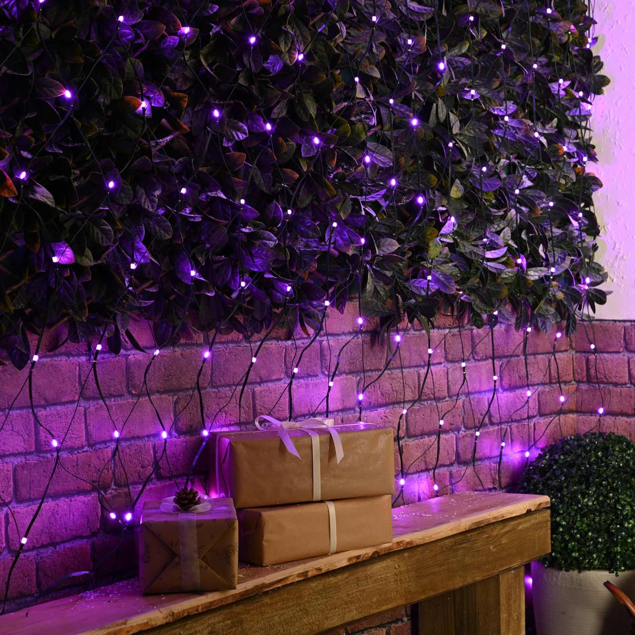 Festive 200cm x 200cm Colour Changing Net Light With Remote