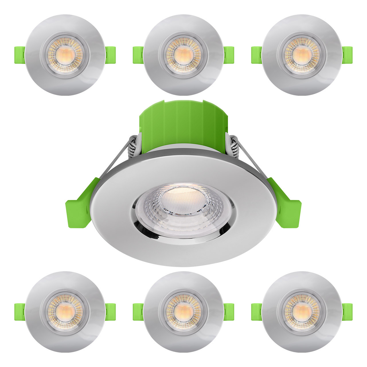 nxt gen NovaLite LED Fire Rated Downlight 6W Dimmable CCT IP65