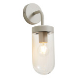 Zinc KEW Outdoor Wall Lantern Dove Grey 2