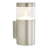 Zinc LED Wall Light 4W Warm White POLLUX Stainless steel Image 2