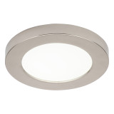Spa 139mm Tauri LED Flush Ceiling Light Ring Satin Nickel 2