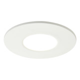 Spa Rhom LED Fire Rated Downlight 8W Dimmable IP65 Tri-Colour CCT Matt White 2