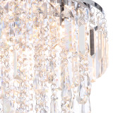 Spa Pro Bresna 350mm 3-Light Flush Ceiling Light Crystal Glass and Chrome 3