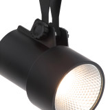 Culina Lecco LED Track Light 8W Dimmable Cool White Black 3