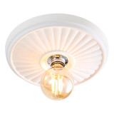 Inlight 300mm Lucena Paintable Ceiling Mount White 2