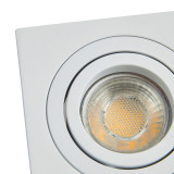 Inlight Pasto Adjustable Ceiling Downlight White 3