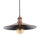 Inlight Rigel 360mm Diner Lamp Shade Antique Copper 2