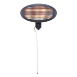 Zinc Radiant Opal 2000W Floor Standing Patio Heater Image 2