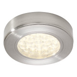 NxtGen Georgia Surface LED Under Cabinet Light 1.8W (3 Pack) Cool White 65° Brushed Nickel 2