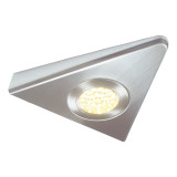 NxtGen Georgia Premium LED Under Cabinet Light 1.8W (3 Pack) Warm White 65° Brushed Nickel 2