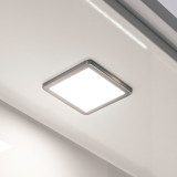 NxtGen Alabama Square LED Under Cabinet Light 3.5W (3 Pack) Cool White Brushed Nickel 2