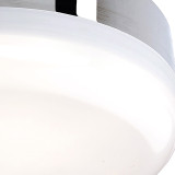 Firstlight Mini Hydro LED Compact Flush Ceiling Light 5.4W Cool White in Chrome and Opal 2