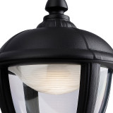 Firstlight Unite Traditional Style LED Uplight Lantern 9W Warm White in Black and Opal 2