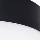 Firstlight Glaze Modern Style LED Ceiling Light 21W Warm White in Black and Opal 2