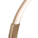 Firstlight Arco Modern Style LED Table Lamp 8.5W with On/Off Switch Champagne Gold 2
