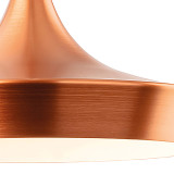 Firstlight Leo Modern Style 40cm Pendant Light Brushed Copper 2