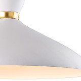 Firstlight Ellis Modern Style 40cm Pendant Light White 2