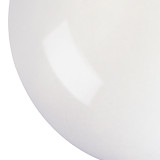 Firstlight Sphere Traditional Style 18cm Flush Ceiling Light in White and Opal Glass 2