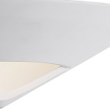 Firstlight Ceramic Paintable Style 377mm Wall Up/Down Light in Unglazed and Acid Glass 2