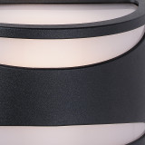 Firstlight Meridian Modern Style Lantern in Black and Opal 2