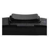 Culina 1 Gang Grid Kinetic Dimmable Switch Black 2