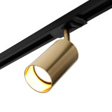 Culina Cory 1 Head Track Light Satin Brass 2