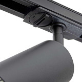 Inlight Cayo 5 Head 2 x 0.8m Track Light Kit in Black 2