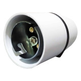 Opus Lamp Holder B22 White Pendant Bayonet 2