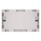 Opus Back Box White 2-Gang 25mm 2