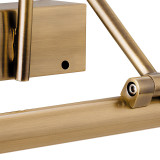 Firstlight LED Wall Picture/Mirror Light Dim Touch Memory Dimmer and Remote 3000K in Antique Brass 2