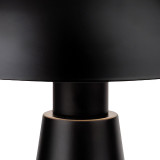 Firstlight Crown Table Lamp with On/Off Switch in Black 2
