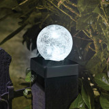 SuperBright LED Crackle Ball Post Light (4 Pack)2