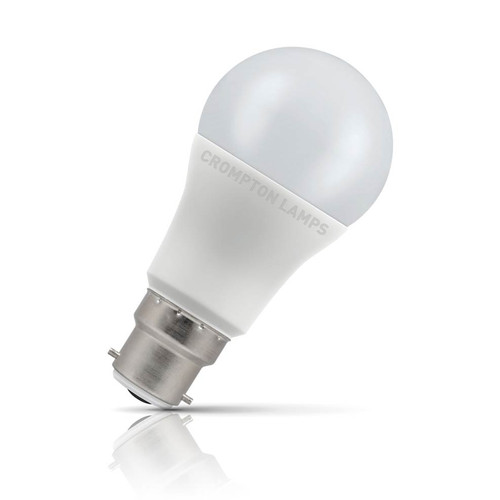 Crompton Lamps Dimmable LED GLS 11W B22 Cool White Opal (75W Eqv) Image 1 Crompton Lamps Dimmable LED GLS 11W B22 Cool White Opal (75W Eqv) Image 1
