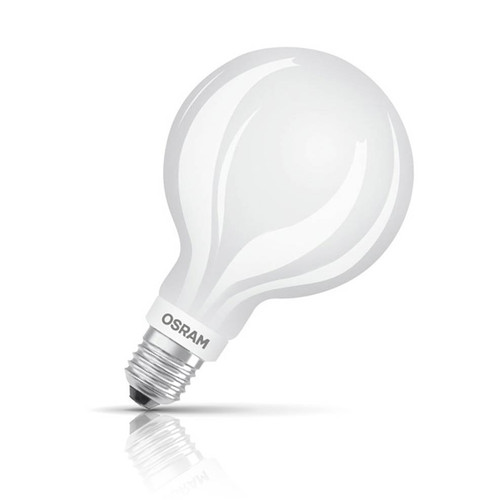 Osram Dimmable LED Globe 12W E27 Warm White Opal Image 1 Osram Dimmable LED Globe 12W E27 Warm White Opal Image 1