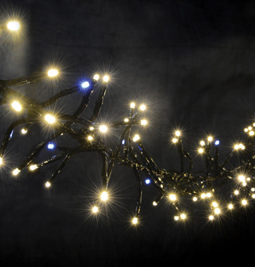 Lyyt LED 2.5M (+5M Lead) Cluster String Lights Twinkle Effect Warm White Image 1 Lyyt LED 2.5M (+5M Lead) Cluster String Lights Twinkle Effect Warm White Image 1