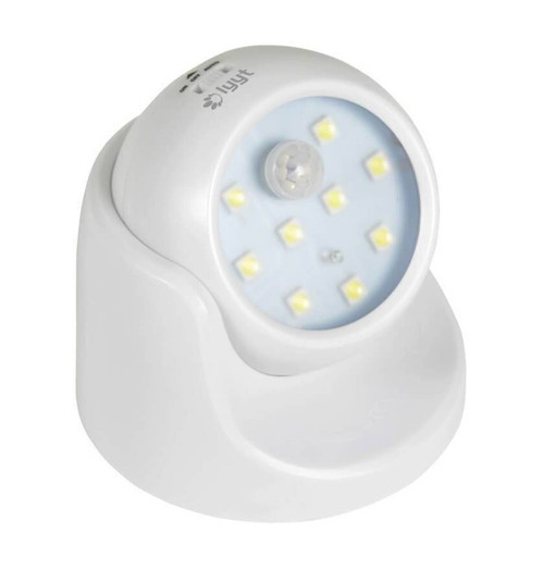 Lyyt LED Lyyt Wireless LED Motion Sensor White Detachable Torch 1.8W Daylight Image 1 Lyyt LED Lyyt Wireless LED Motion Sensor White Detachable Torch 1.8W Daylight Image 1