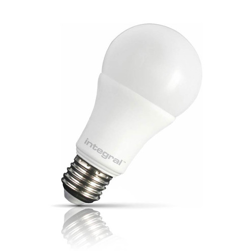 Integral LED Dimmable LED GLS 8.5W E27 Warm White Frosted Image 1 Integral LED Dimmable LED GLS 8.5W E27 Warm White Frosted Image 1